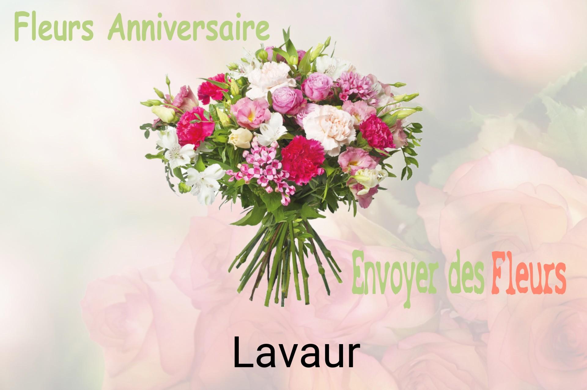 Bouquet de fleurs d’anniversaire livré à Lavaur